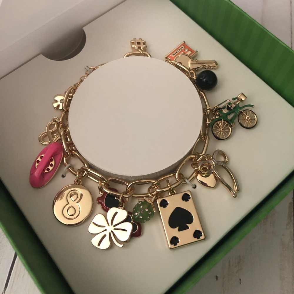 Kate Spade New York x Target Mixed Novelty Chunky Charm Bracelet